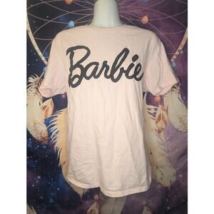 Barbie Ladies' Pink M Logo Tee